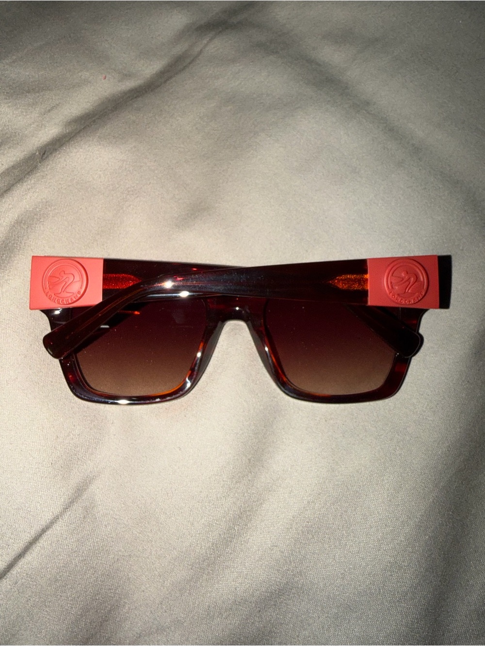 LONGCHAMP  Sunglasses - Dark Red/Burgundy(NWOT) - Picture 3 of 15